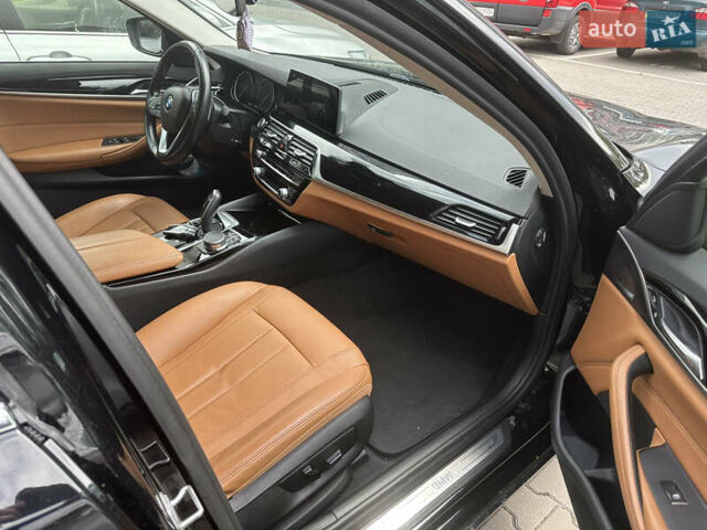 Чорний БМВ 5 Серія, об'ємом двигуна 2 л та пробігом 120 тис. км за 30000 $, фото 1 на Automoto.ua