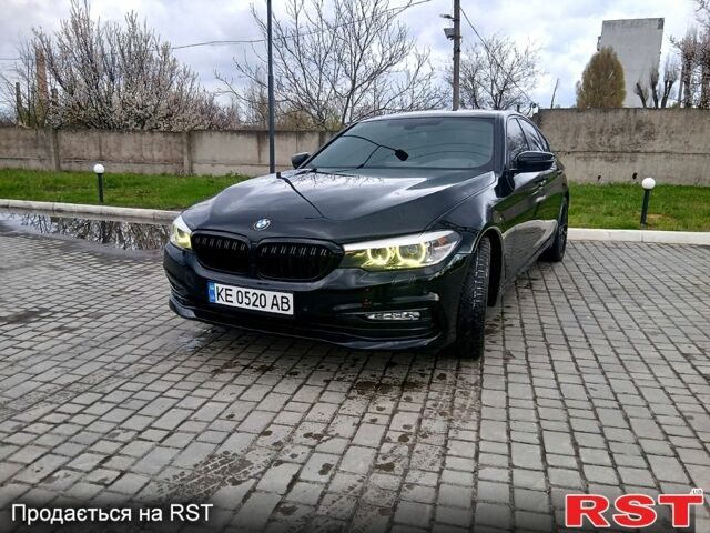 Черный БМВ 5 Серия, объемом двигателя 2 л и пробегом 150 тыс. км за 26500 $, фото 1 на Automoto.ua
