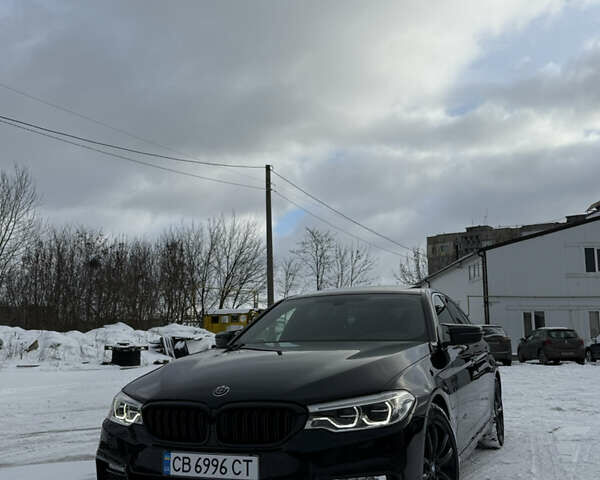 Черный БМВ 5 Серия, объемом двигателя 2 л и пробегом 155 тыс. км за 25499 $, фото 1 на Automoto.ua