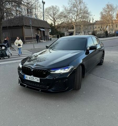 Черный БМВ 5 Серия, объемом двигателя 2 л и пробегом 120 тыс. км за 27000 $, фото 1 на Automoto.ua