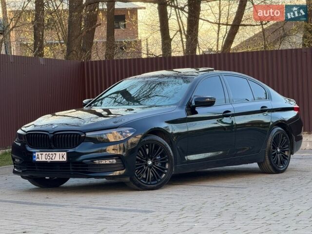 Чорний БМВ 5 Серія, об'ємом двигуна 2 л та пробігом 289 тис. км за 21900 $, фото 1 на Automoto.ua