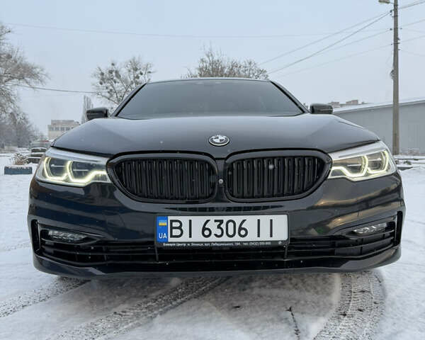 Черный БМВ 5 Серия, объемом двигателя 2 л и пробегом 126 тыс. км за 28000 $, фото 1 на Automoto.ua