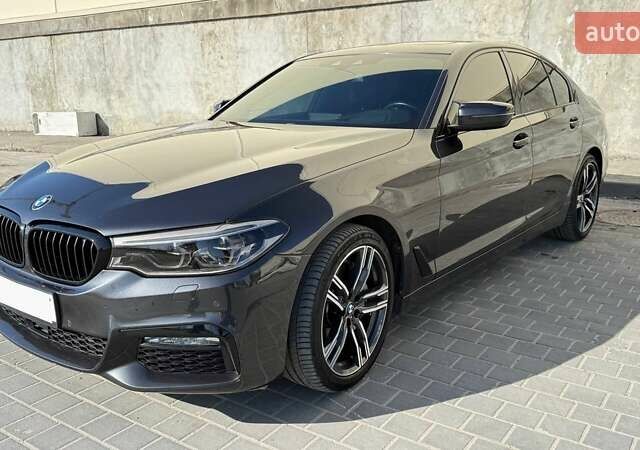 Черный БМВ 5 Серия, объемом двигателя 3 л и пробегом 185 тыс. км за 25000 $, фото 1 на Automoto.ua