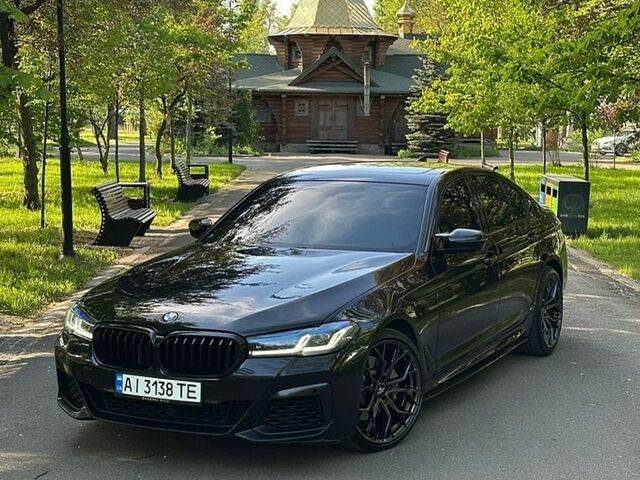 Черный БМВ 5 Серия, объемом двигателя 3 л и пробегом 166 тыс. км за 31500 $, фото 1 на Automoto.ua