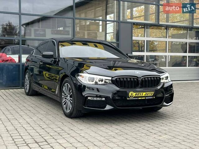 Черный БМВ 5 Серия, объемом двигателя 2 л и пробегом 88 тыс. км за 24000 $, фото 1 на Automoto.ua