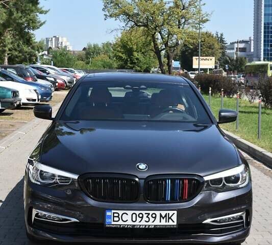 Черный БМВ 5 Серия, объемом двигателя 3 л и пробегом 79 тыс. км за 36900 $, фото 1 на Automoto.ua