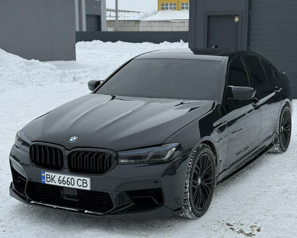 Чорний БМВ 5 Серія, об'ємом двигуна 3 л та пробігом 163 тис. км за 35000 $, фото 1 на Automoto.ua