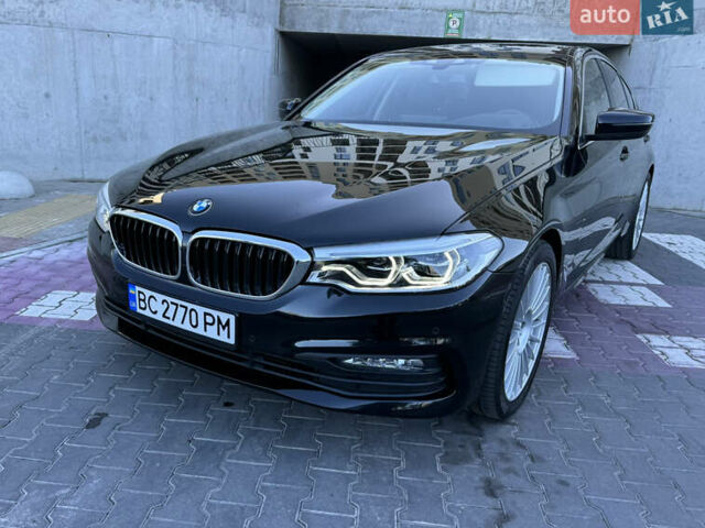 Черный БМВ 5 Серия, объемом двигателя 2 л и пробегом 48 тыс. км за 34800 $, фото 1 на Automoto.ua