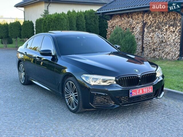 Чорний БМВ 5 Серія, об'ємом двигуна 2 л та пробігом 196 тис. км за 23500 $, фото 1 на Automoto.ua