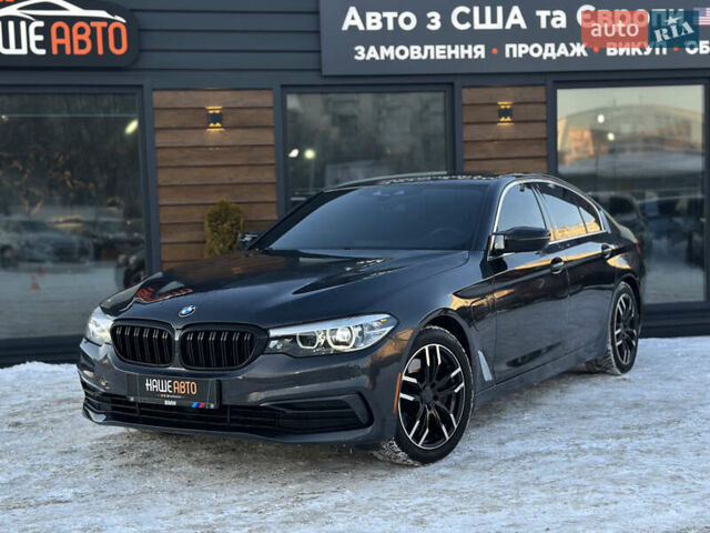 Чорний БМВ 5 Серія, об'ємом двигуна 2 л та пробігом 184 тис. км за 23500 $, фото 1 на Automoto.ua