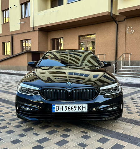 Черный БМВ 5 Серия, объемом двигателя 2 л и пробегом 133 тыс. км за 30500 $, фото 1 на Automoto.ua