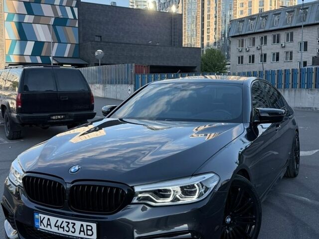 Черный БМВ 5 Серия, объемом двигателя 4.39 л и пробегом 105 тыс. км за 31000 $, фото 1 на Automoto.ua