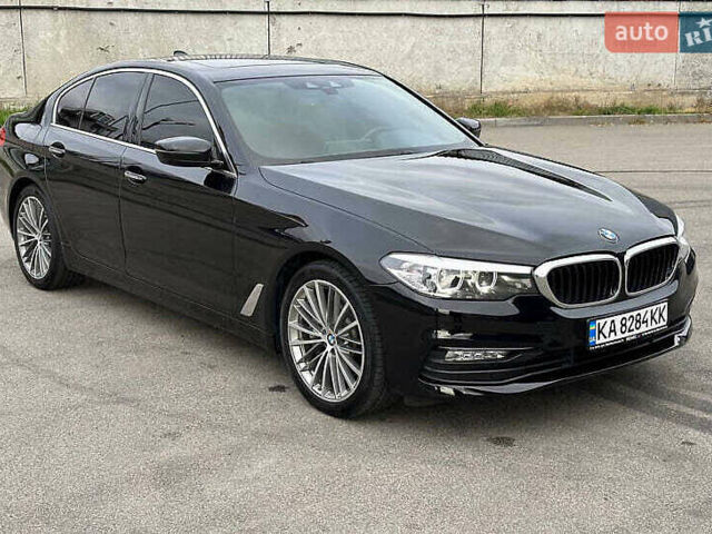 Черный БМВ 5 Серия, объемом двигателя 2 л и пробегом 118 тыс. км за 25400 $, фото 1 на Automoto.ua
