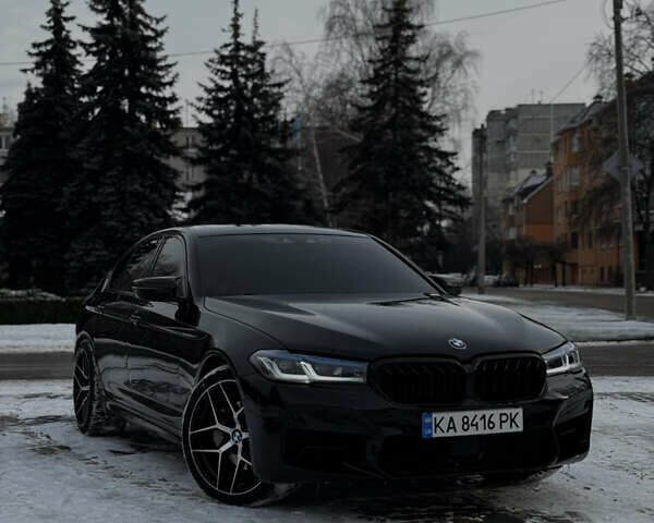 Черный БМВ 5 Серия, объемом двигателя 2 л и пробегом 129 тыс. км за 26500 $, фото 1 на Automoto.ua