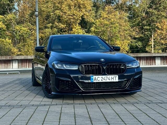 Чорний БМВ 5 Серія, об'ємом двигуна 3 л та пробігом 144 тис. км за 32000 $, фото 1 на Automoto.ua