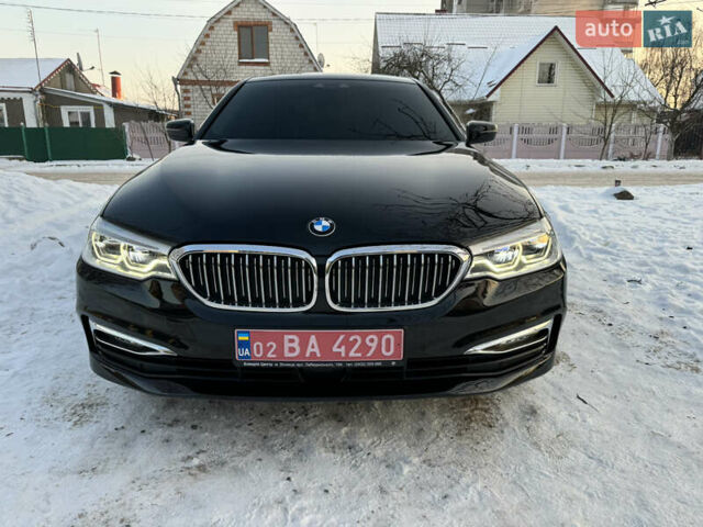 Чорний БМВ 5 Серія, об'ємом двигуна 2 л та пробігом 140 тис. км за 26950 $, фото 1 на Automoto.ua