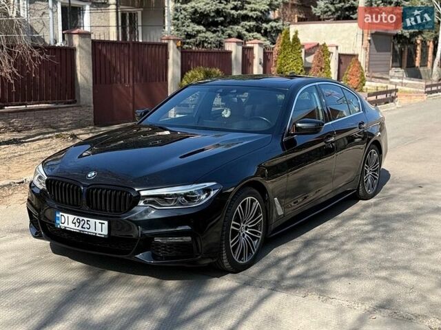 Черный БМВ 5 Серия, объемом двигателя 3 л и пробегом 116 тыс. км за 32000 $, фото 1 на Automoto.ua
