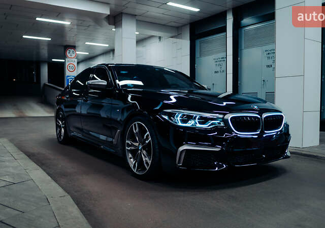 Черный БМВ 5 Серия, объемом двигателя 3 л и пробегом 183 тыс. км за 48999 $, фото 1 на Automoto.ua