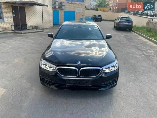 Черный БМВ 5 Серия, объемом двигателя 3 л и пробегом 80 тыс. км за 25000 $, фото 1 на Automoto.ua