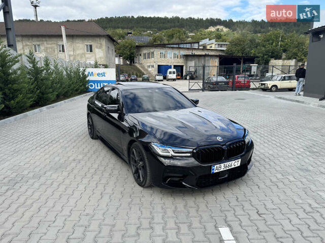 Черный БМВ 5 Серия, объемом двигателя 3 л и пробегом 67 тыс. км за 43000 $, фото 1 на Automoto.ua