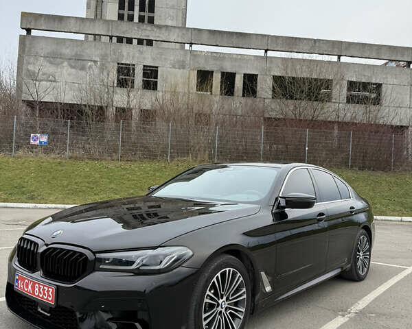 Черный БМВ 5 Серия, объемом двигателя 2 л и пробегом 145 тыс. км за 24900 $, фото 1 на Automoto.ua