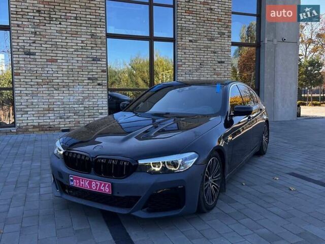 Черный БМВ 5 Серия, объемом двигателя 2 л и пробегом 137 тыс. км за 19700 $, фото 1 на Automoto.ua