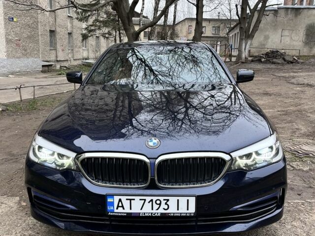 Чорний БМВ 5 Серія, об'ємом двигуна 2 л та пробігом 125 тис. км за 28300 $, фото 1 на Automoto.ua