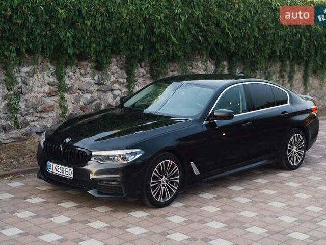 Чорний БМВ 5 Серія, об'ємом двигуна 2 л та пробігом 155 тис. км за 37000 $, фото 1 на Automoto.ua