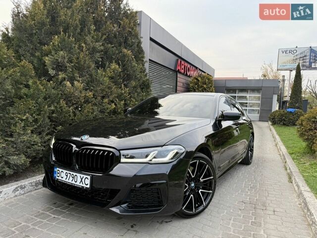 Черный БМВ 5 Серия, объемом двигателя 2 л и пробегом 56 тыс. км за 29900 $, фото 1 на Automoto.ua