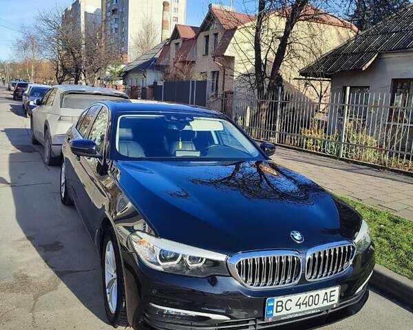 Чорний БМВ 5 Серія, об'ємом двигуна 2 л та пробігом 88 тис. км за 35500 $, фото 1 на Automoto.ua