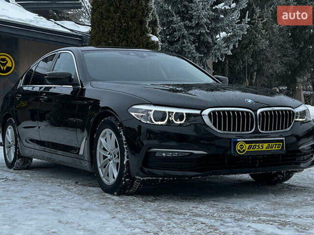 Чорний БМВ 5 Серія, об'ємом двигуна 2 л та пробігом 90 тис. км за 34999 $, фото 1 на Automoto.ua