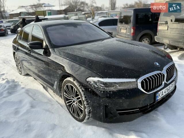 Черный БМВ 5 Серия, объемом двигателя 2 л и пробегом 153 тыс. км за 31000 $, фото 1 на Automoto.ua