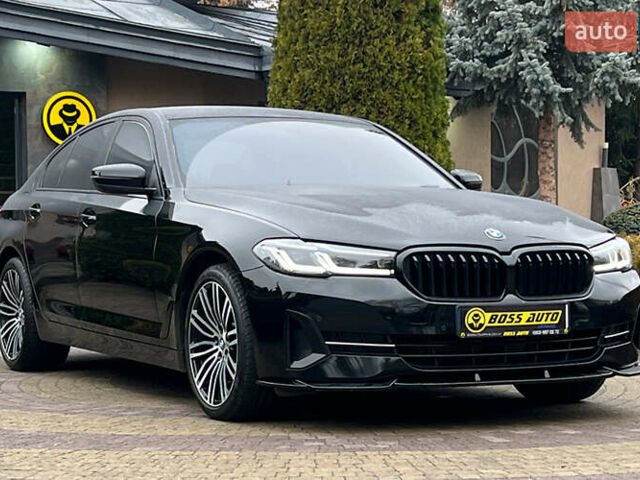 Черный БМВ 5 Серия, объемом двигателя 2 л и пробегом 63 тыс. км за 42999 $, фото 1 на Automoto.ua
