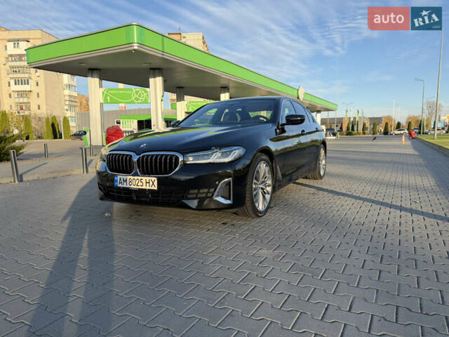 Черный БМВ 5 Серия, объемом двигателя 2.99 л и пробегом 110 тыс. км за 49999 $, фото 1 на Automoto.ua