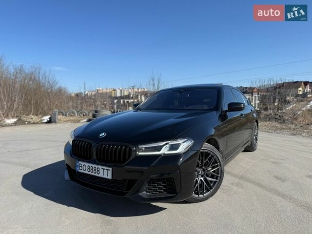 Черный БМВ 5 Серия, объемом двигателя 2 л и пробегом 81 тыс. км за 36500 $, фото 1 на Automoto.ua