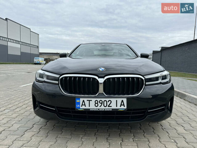 Черный БМВ 5 Серия, объемом двигателя 2 л и пробегом 97 тыс. км за 47000 $, фото 1 на Automoto.ua