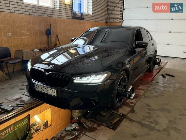 Черный БМВ 5 Серия, объемом двигателя 2 л и пробегом 111 тыс. км за 39500 $, фото 1 на Automoto.ua