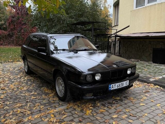Черный БМВ 5 Серия, объемом двигателя 1.99 л и пробегом 346 тыс. км за 2500 $, фото 1 на Automoto.ua
