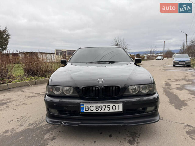 Черный БМВ 5 Серия, объемом двигателя 2.5 л и пробегом 187 тыс. км за 2999 $, фото 1 на Automoto.ua
