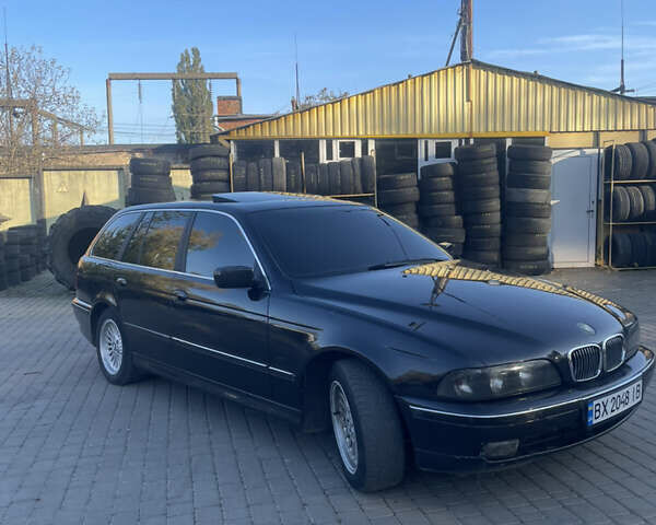 Черный БМВ 5 Серия, объемом двигателя 1.99 л и пробегом 380 тыс. км за 3399 $, фото 1 на Automoto.ua