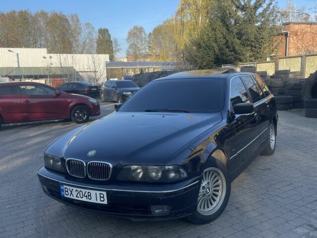 Чорний БМВ 5 Серія, об'ємом двигуна 2 л та пробігом 667 тис. км за 3399 $, фото 1 на Automoto.ua