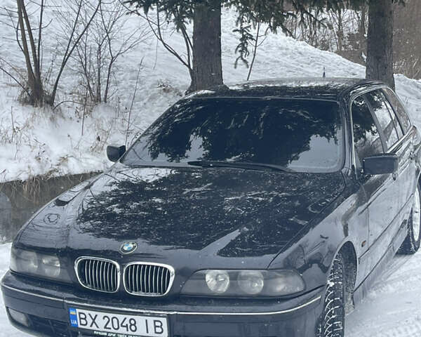 Черный БМВ 5 Серия, объемом двигателя 1.99 л и пробегом 380 тыс. км за 3300 $, фото 1 на Automoto.ua