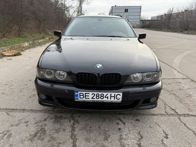 Черный БМВ 5 Серия, объемом двигателя 3 л и пробегом 350 тыс. км за 4300 $, фото 1 на Automoto.ua