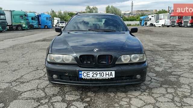 Чорний БМВ 5 Серія, об'ємом двигуна 2.93 л та пробігом 340 тис. км за 4800 $, фото 1 на Automoto.ua