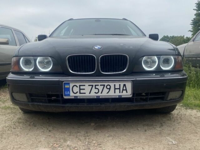 Черный БМВ 5 Серия, объемом двигателя 2.9 л и пробегом 520 тыс. км за 4000 $, фото 1 на Automoto.ua