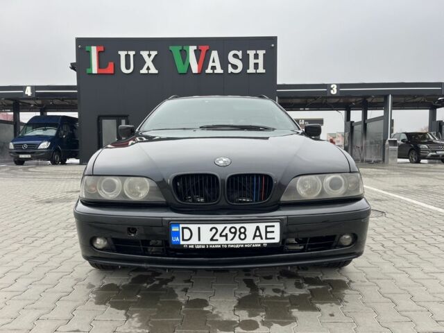 Черный БМВ 5 Серия, объемом двигателя 3 л и пробегом 340 тыс. км за 4200 $, фото 1 на Automoto.ua