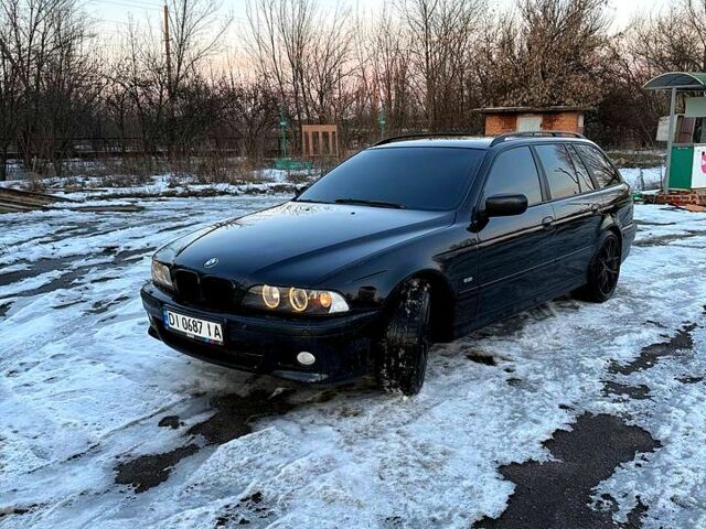 Черный БМВ 5 Серия, объемом двигателя 2.9 л и пробегом 486 тыс. км за 7000 $, фото 1 на Automoto.ua