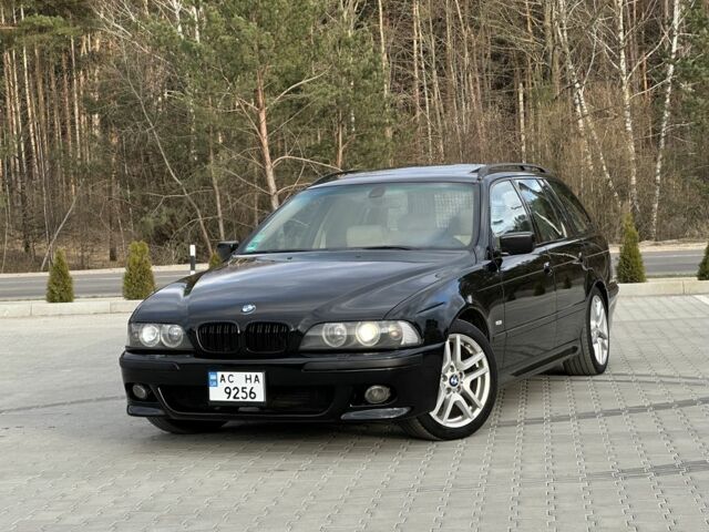 Черный БМВ 5 Серия, объемом двигателя 3 л и пробегом 400 тыс. км за 4199 $, фото 1 на Automoto.ua