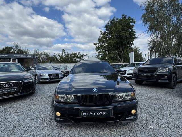 Черный БМВ 5 Серия, объемом двигателя 2.2 л и пробегом 280 тыс. км за 5600 $, фото 1 на Automoto.ua