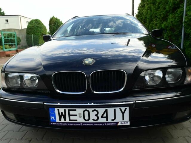 Черный БМВ 5 Серия, объемом двигателя 1.99 л и пробегом 389 тыс. км за 2097 $, фото 1 на Automoto.ua